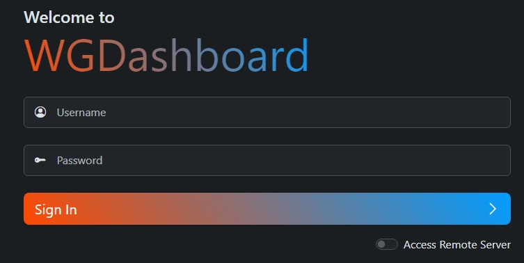 Wireguard Dashboard